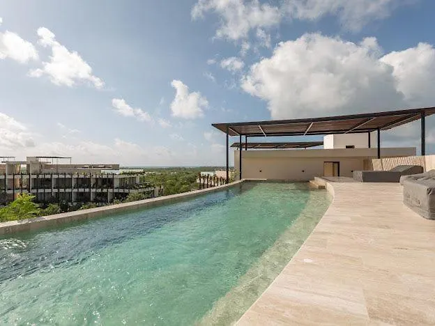 Luxury - Stunning Pool View & Amenities Appartement Tulum